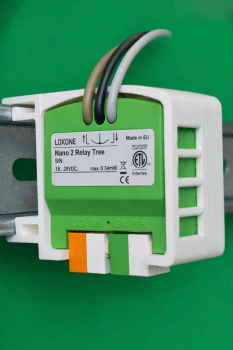 SOIXX Hutschienenhalter für Loxone Belimo Air Nano Halter für DIN 35mm Schiene