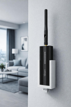 Preview: SOIXX Wandhalterung SFW-ZBDW-062 für Sonoff ZBDongle Zigbee Gateway weiss