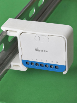 SOIXX Hutschienenhalter für Sonoff MINI DIM Halter für DIN Rail 35mm Schiene