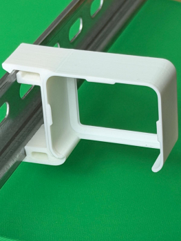 Preview: 4x SOIXX Hutschienenhalter 90° Halter für Sonoff Mini R4 DIN Rail 35mm Hutschiene SFD-4MR4-028