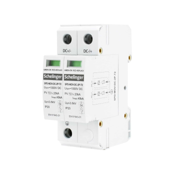 Schelinger Überspannungsschutz 2P DC 1000V Typ T2 (C) A53-SPD-MOV-DC-2P-T2