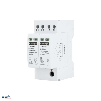 Schelinger Überspannungsschutz MINI 4P KLASSE T2 (C) 40kA A51-SPD00-4P-C