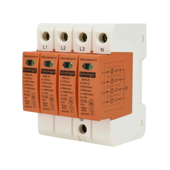 Schelinger Überspannungsschutz 4P 5kA(10/350) Typ T1+T2 (B+C) A51-SPD01-4P-B+C