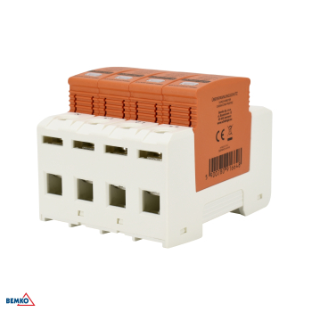 Schelinger Überspannungsschutz 4P 5kA(10/350) Typ T1+T2 (B+C) A51-SPD01-4P-B+C