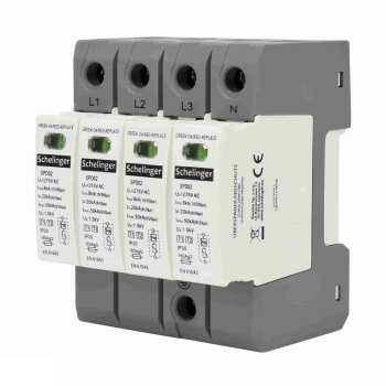 Schelinger Überspannungsschutz 4P 8kA(10/350) Typ T1+T2 (B+C) A51-SPD02-4P-B+C