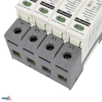 Schelinger Überspannungsschutz 4P 8kA(10/350) Typ T1+T2 (B+C) A51-SPD02-4P-B+C