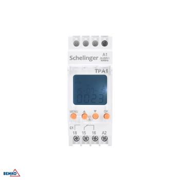 Schelinger ASTRO Zeitschaltuhr Astronomisch 1 Kanal 24-264 VAC/DC A25-TPA1