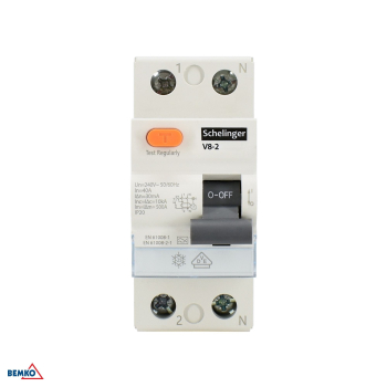 Schelinger FI-Schutzschalter A 2P 40A 30MA 10KA VDE A03-V8-2-40-030