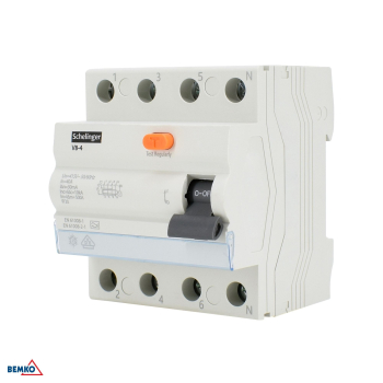 Schelinger FI-Schutzschalter A 4P 25A 30MA 10KA VDE A03-V8-4-25-030