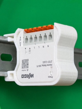 SOIXX Hutschienenhalter für WAGO HOME Relay Serie Halter für DIN 35mm Schiene