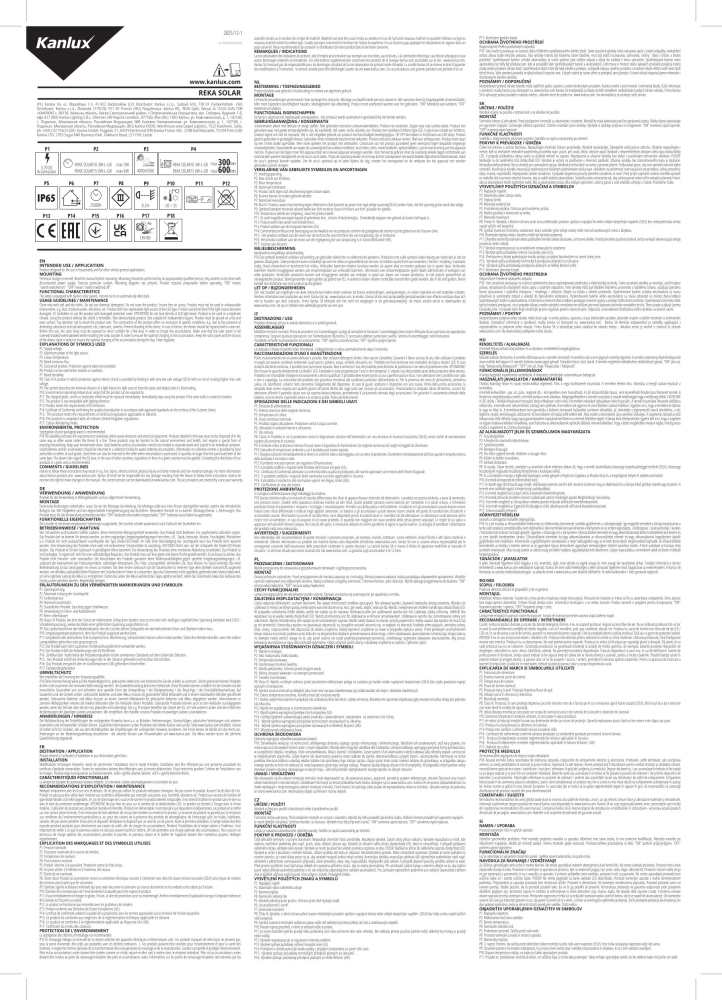 Kanlux LED Solar Wandleuchte REKA CCT 3000/4000/6500K Mikrowellen Sensor grau 3W IP65 28996