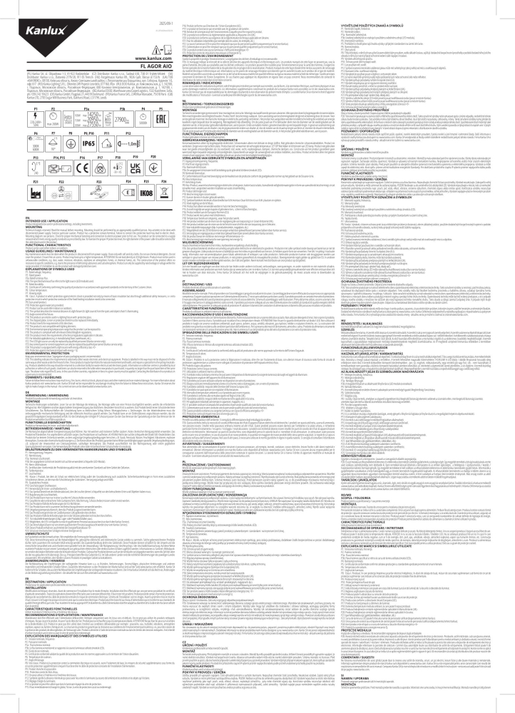 LED Außenstrahler FL AGOR AIO CCT 3000/4000/6000K IP65 Fluter 38429