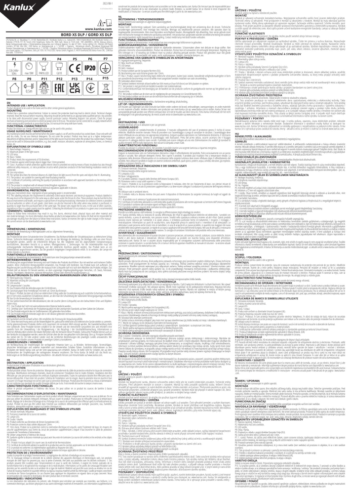 Deckenleuchte BORD XS DLP-50-B schwarz GU10 Zylinderleuchte Kanlux 25478