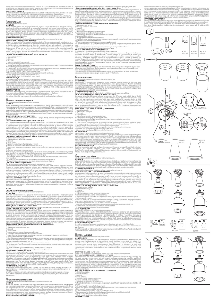 Kanlux Deckenleuchte AQILO IP65 DSO-BE Beige GU10 Feuchtraumleuchte 36646