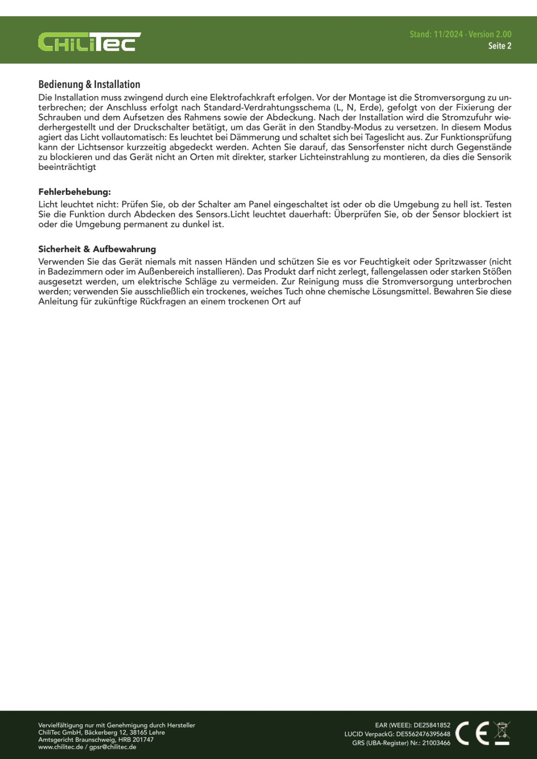 DELPHI Schutzkontakt-Steckdose mit LED weiß UP, Licht mit Sensor 24083