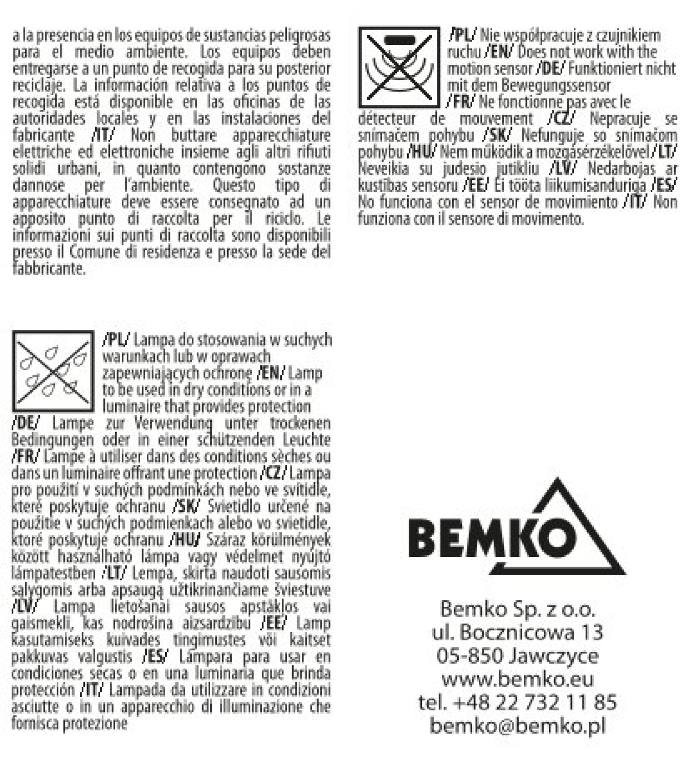 Bemko LED Lampe G9 7W 870Lm 3000K 320° 21x71mm D84-SLB-G9-070-3K
