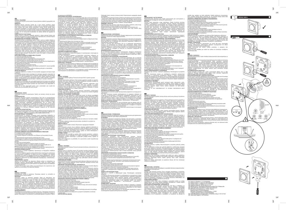 Kanlux Bewegungsmelder MERGE MW-L Mikrowellen Sensor weiß 23453
