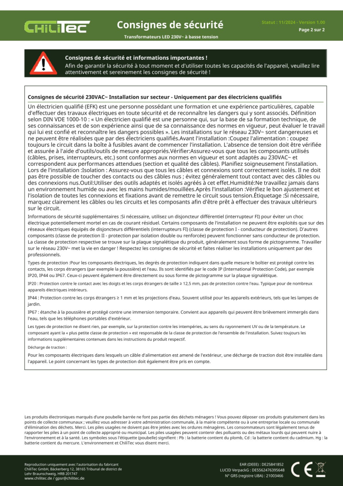 ChiliTec Steckdosensäule 4-fach Anthrazit IP44 Aussensteckdose 23445