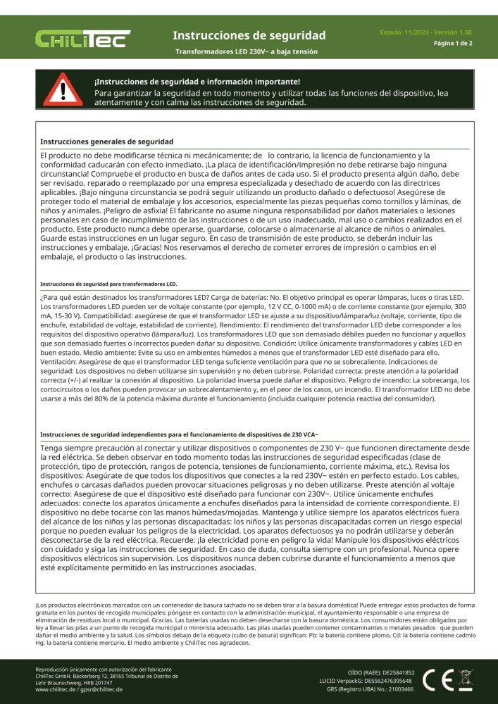 ChiliTec Steckdosensäule 4-fach Anthrazit IP44 Aussensteckdose 23445