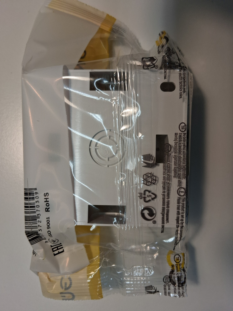 Gunsan Visage 1-fach Aufputz Aufbau Rahmen Aufputzgehäuse für Schalter Dimmer Steckdosen weiß