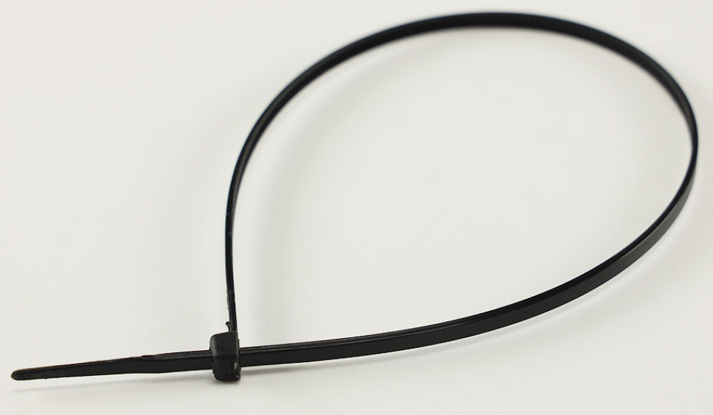 100er Pack Kabelbinder 300x3,5mm schwarz UV fest 18683