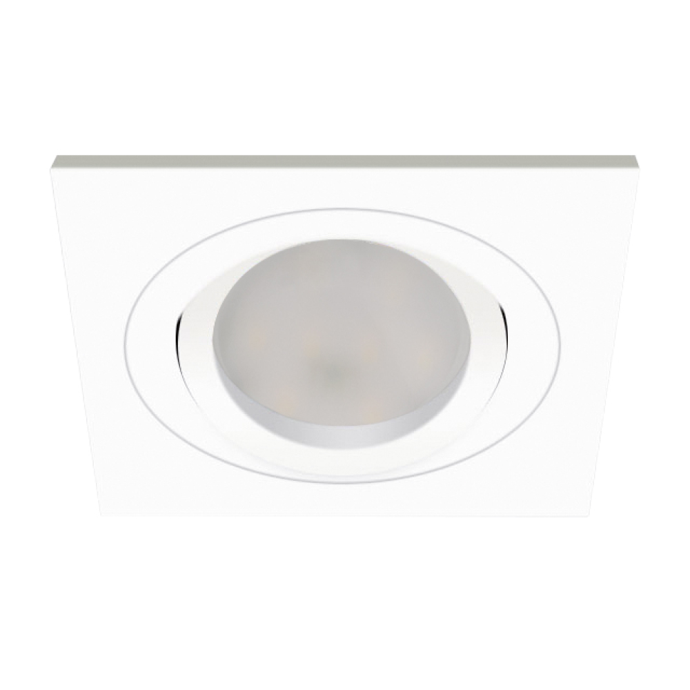 Deckeneinbauleuchte SEIDY CT-DTL50-W/M weiss matt eckig Kanlux 19454