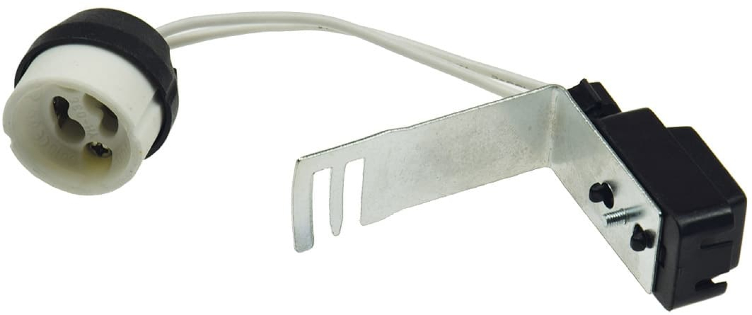 ChiliTec GU10 Lampenfassung mit Zugentlastung Keramik Fassung mit 10cm Kabel 19548