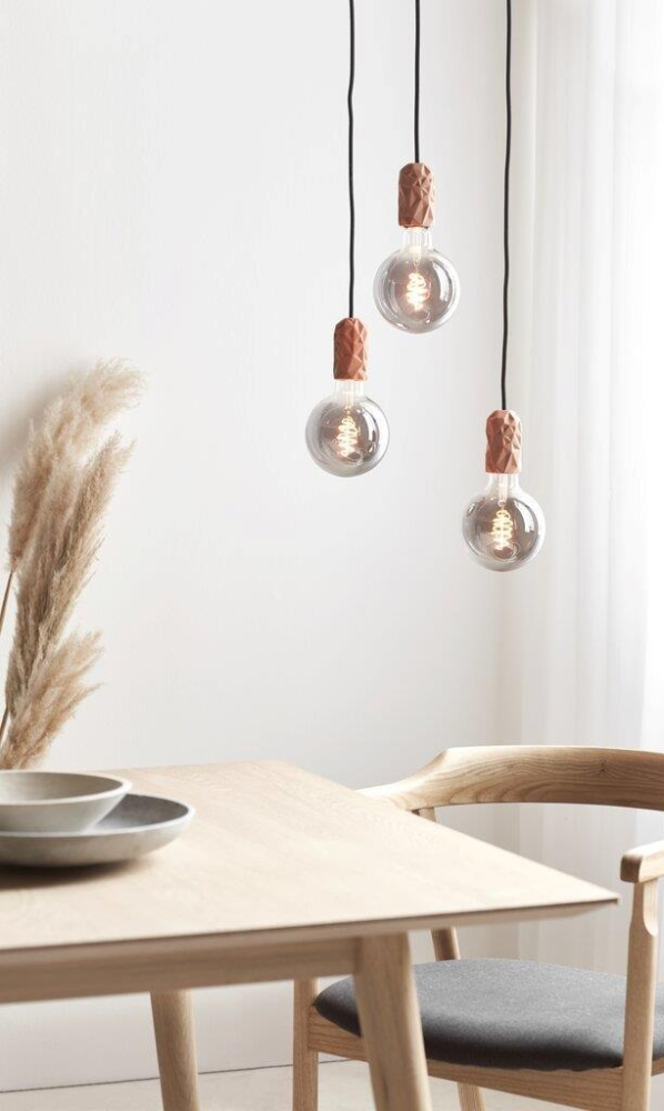 Pendelleuchte Nordlux Hang Pendel Terracotta Porzellan E27 2010013059