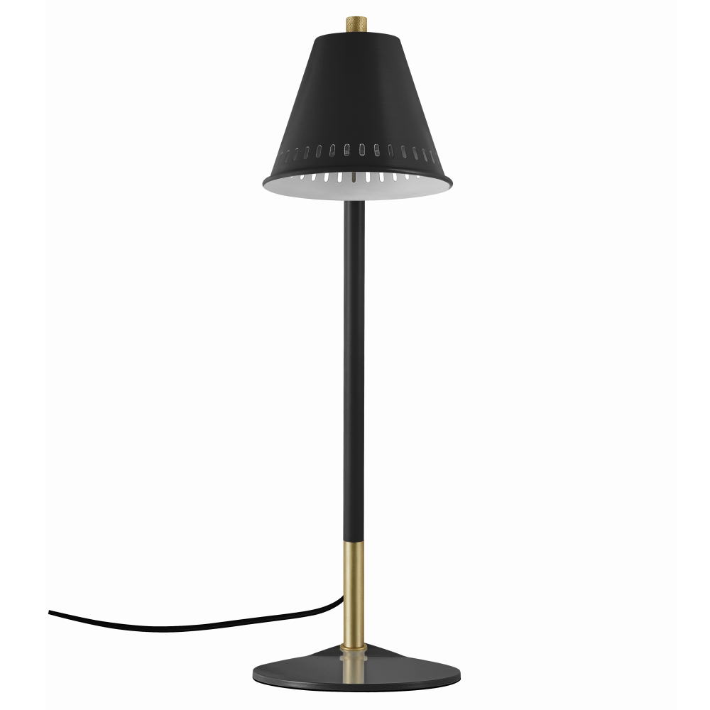Dänische Tischleuchte Nordlux Pine schwarz GU10 Tischlampe Table 2010405003