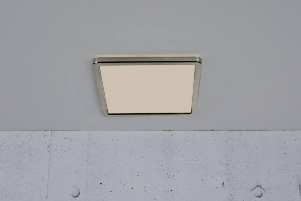 LED Deckenleuchte OJA 29x29 gebuersteter Nickel Nordlux 14,5W 1600Lm 3000/4000K 2015056155