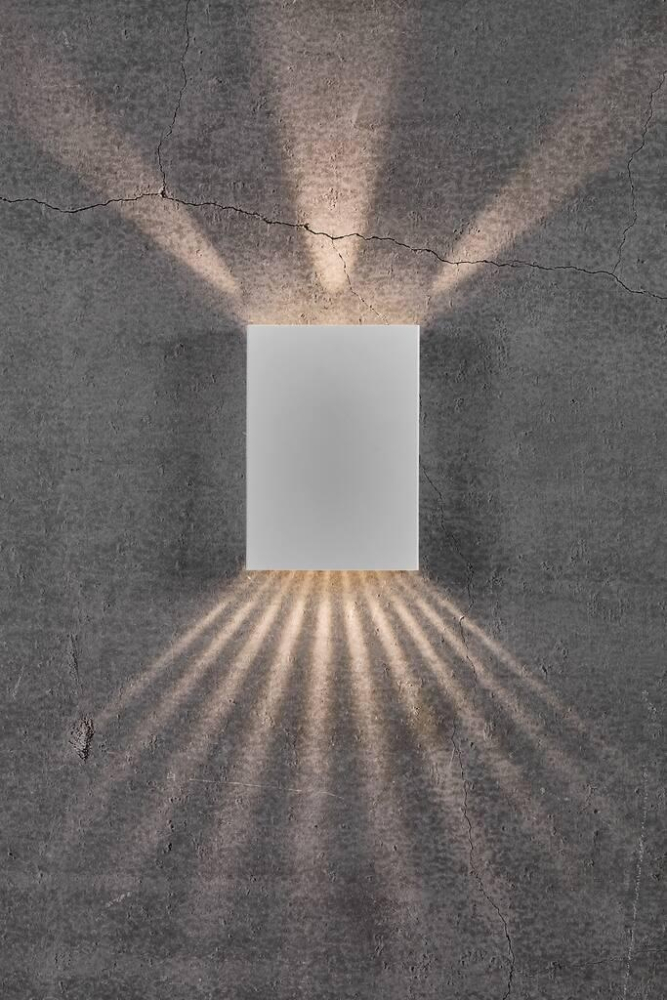 B-Ware - Nordlux Fold 15 LED Wandleuchte IP54 weiss 2019051001