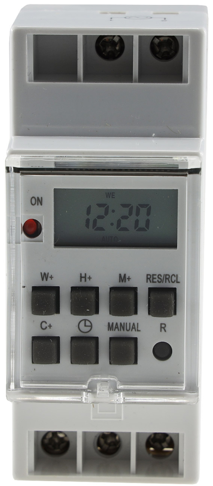Digitale Wochen Zeitschaltuhr digital für Schalttafel Einbau 230V 3500W