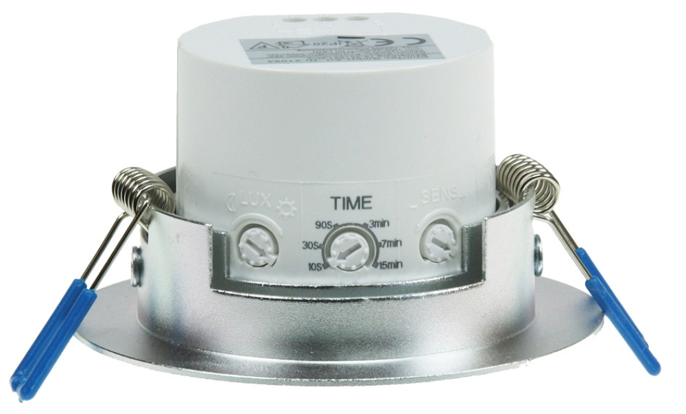 Decken-Einbau-Bewegungsmelder PIR 360° Sensor IP20 3-Draht 21054