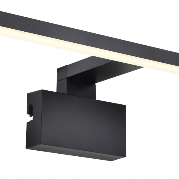 LED Spiegelleuchte Marlee Nordlux schwarz IP44 Badleuchte 3000K