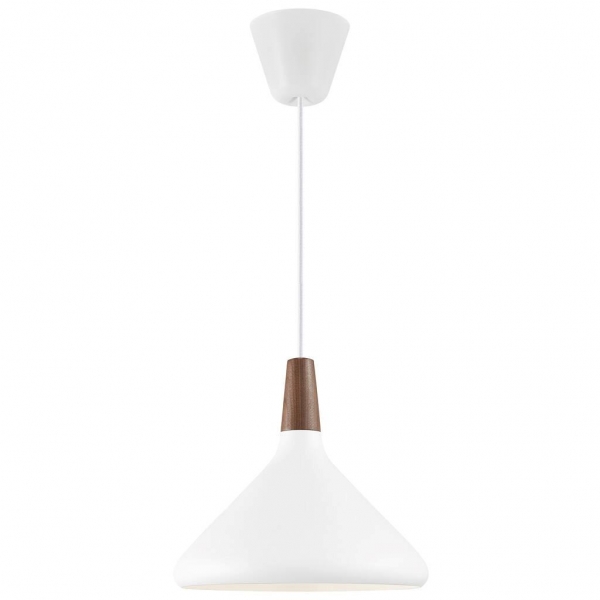 Designer Pendelleuchte Nori 27 Design For The People weiss Metall Pendel IP20 E27