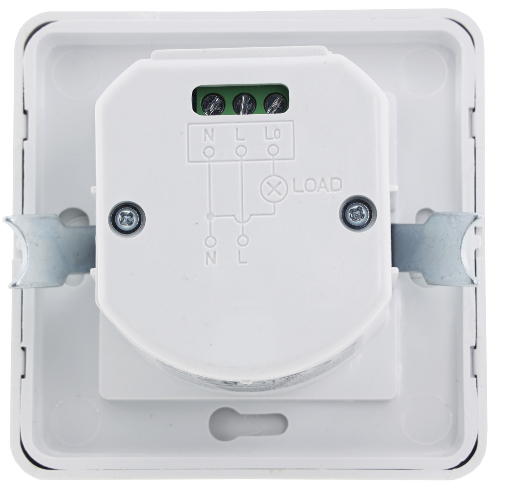 Bewegungsmelder 160° 3-Draht PIR UP, LED geeignet, weiß 21250