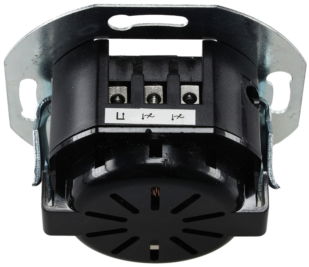 Dimmer DELPHI Helligkeitsregler Einbau 250V / 3-60W Silber Klick Ein- Ausschalter für elektronische Trafos