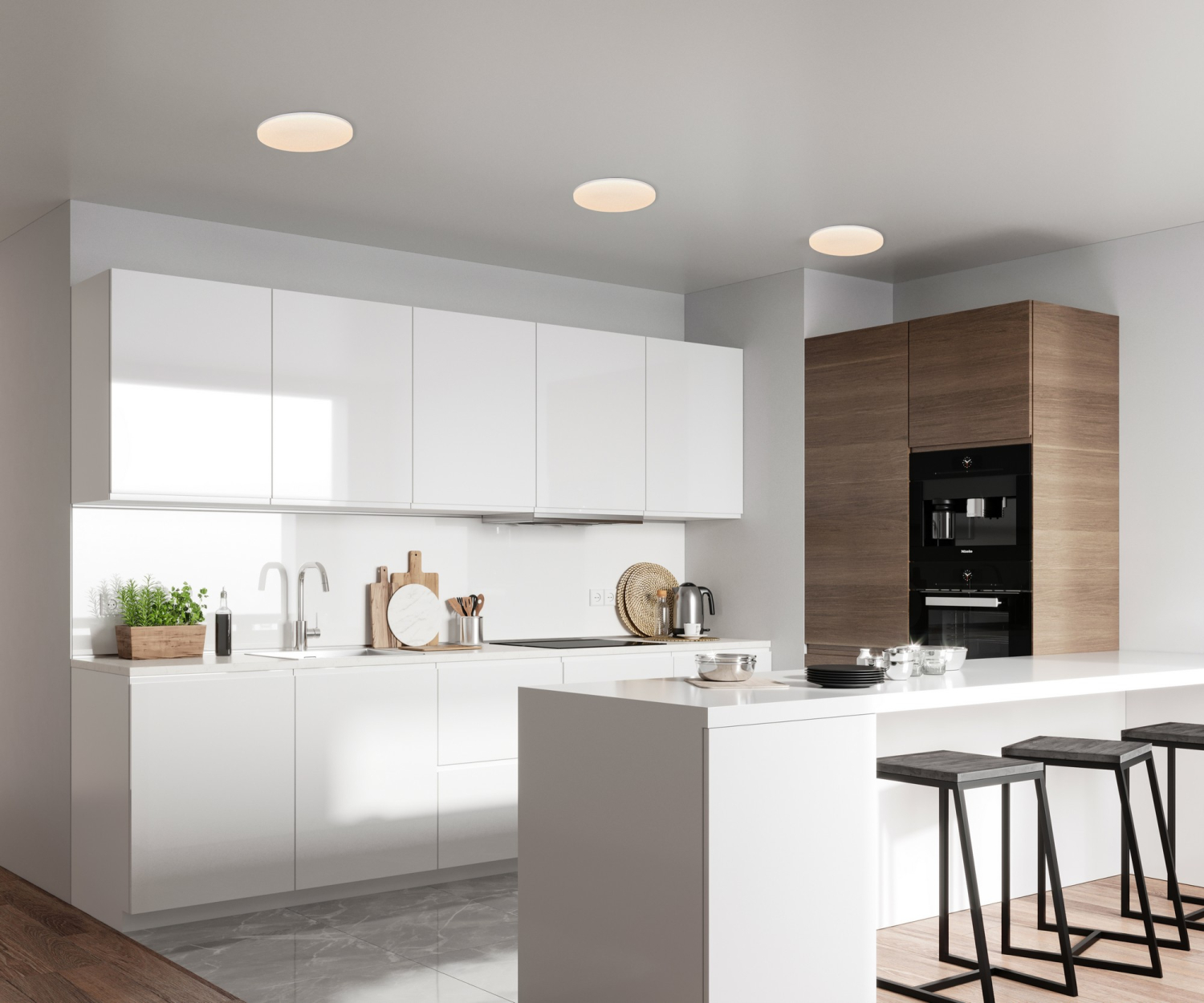 Nordlux LED Deckenleuchte VIC 35 3000K 36W IP40 Badleuchte 3200Lm 2210236001