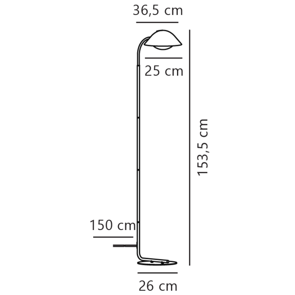 Skandinavische Stehlampe Freya Nordlux schwarz E14 Standleuchte