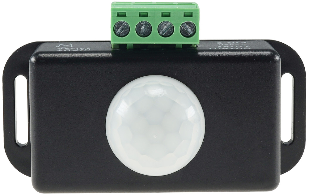 Bewegungsmelder 12-24VDC 6A 8m Reichweite 60° 22239
