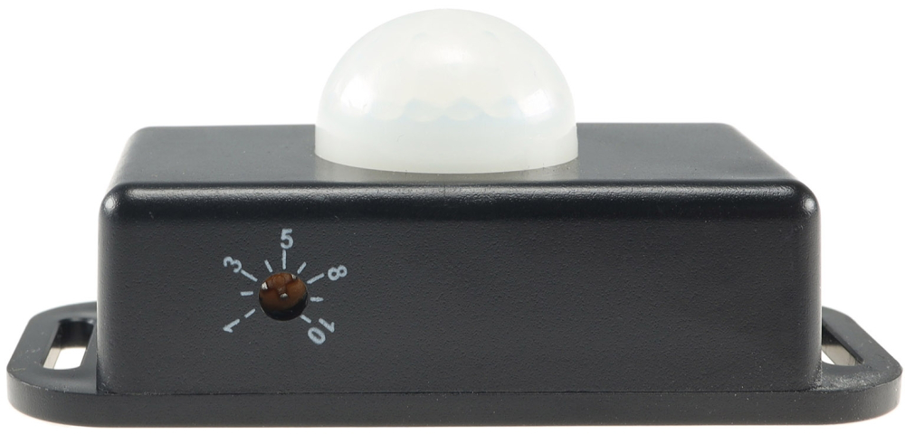 Bewegungsmelder 12-24VDC 6A 8m Reichweite 60° 22239