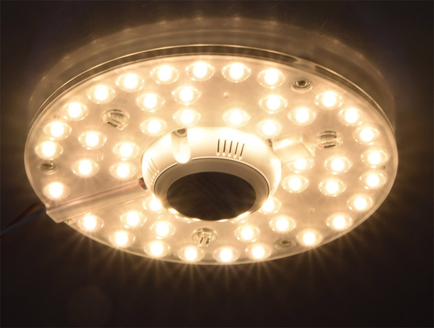 ChiliTec LED Modul "UM12ww" Ø12cm 12W 3000K 1200Lm Magnethalter 22322 für Leuchten Umrüstung