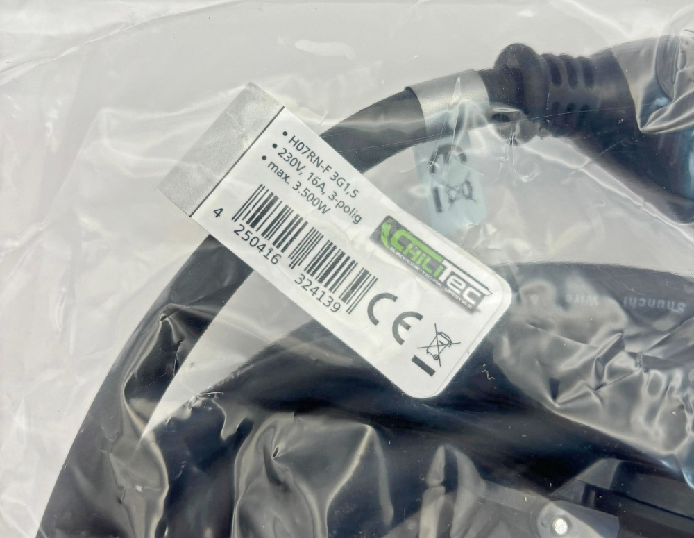 3-fach Gartensteckdose mit Deckel 5m Kabel IP44 Schutzkontaktsteckdosen für den Außenbereich 22351