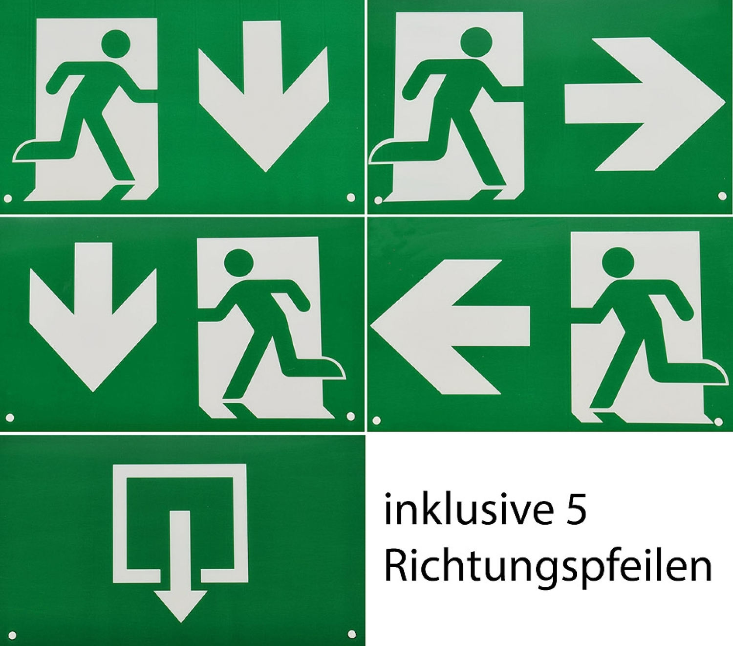 ChiliTec LED Fluchtwegleuchte "NL-8 Multi" Erkennungsweite 25m, Decke+Wandmontage 22357