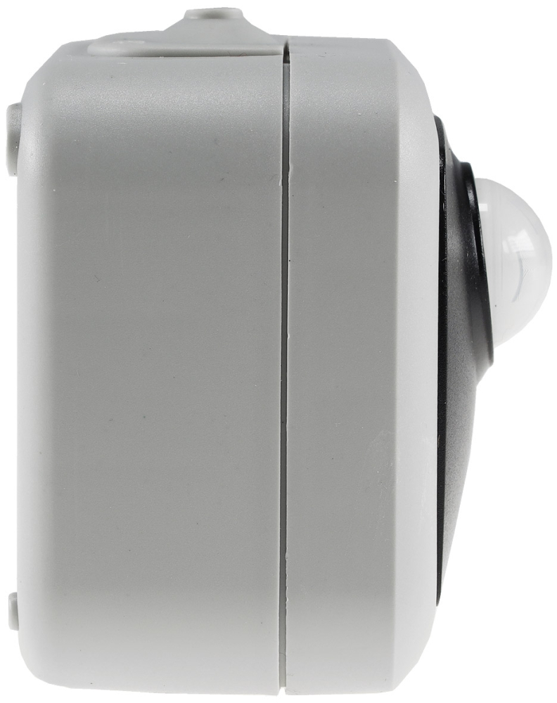 Feuchtraum PIR Bewegungsmelder IP54, 120°, 2-500W, ChiliTec 22421