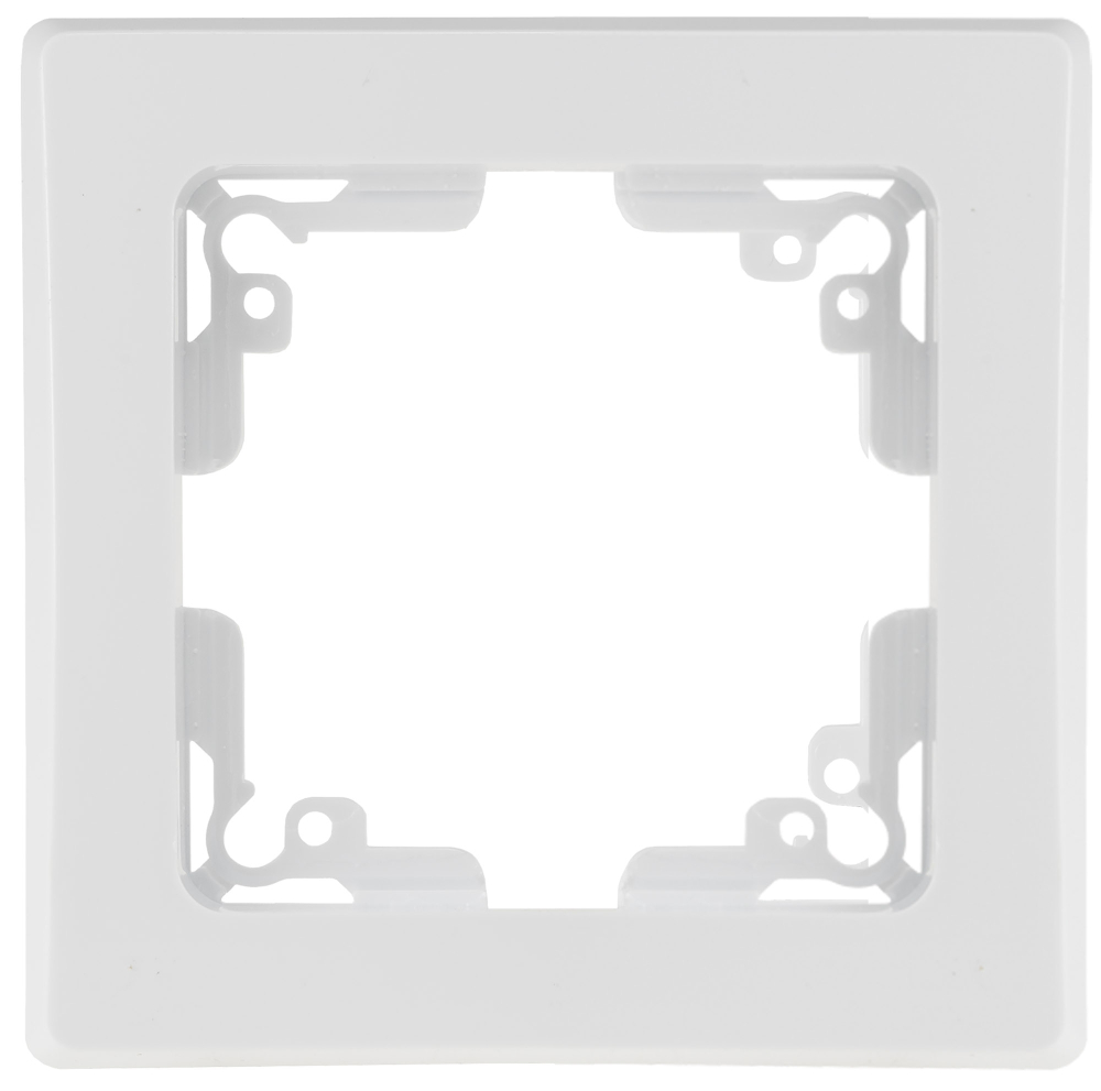 DELPHI 1-fach Rahmen weiß Steckdosenabdeckungen 22819