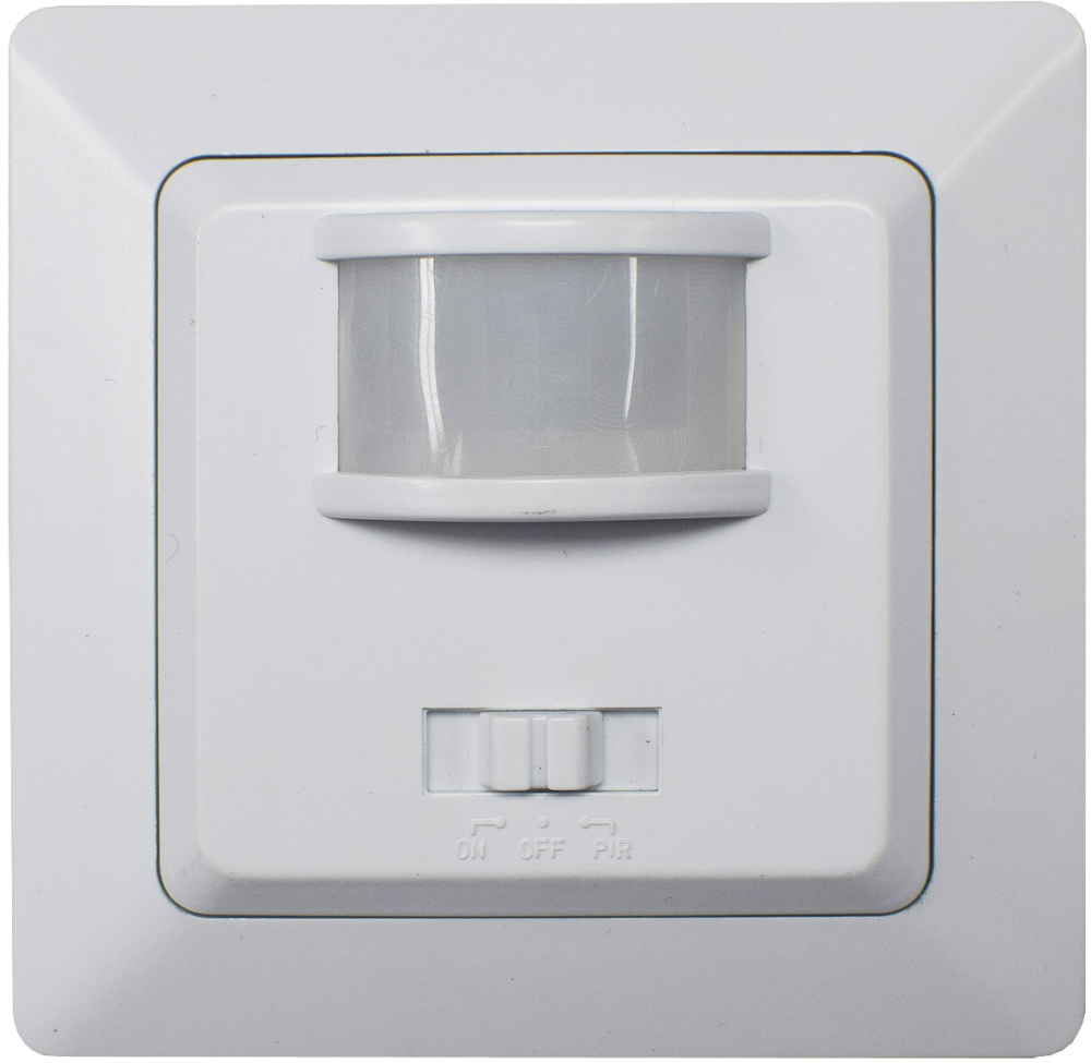 MILOS Bewegungsmelder 2-Draht weiß matt LED geeignet 160° UP 22988