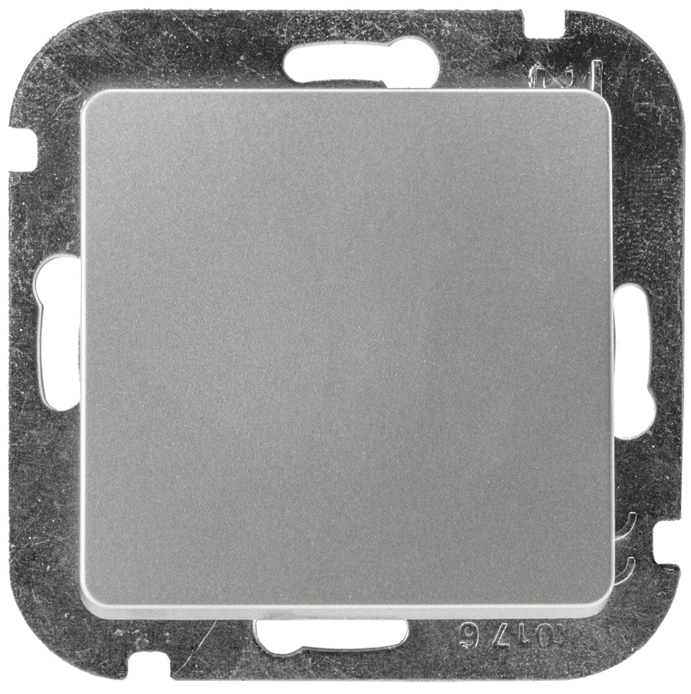 DELPHI Wechsel-Schalter 250AV/10A silber, ohne Rahmen