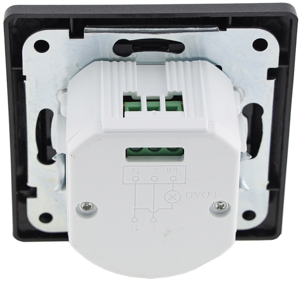 MILOS Bewegungsmelder anthrazit UP für LED geeignet, 2-Draht, 23406