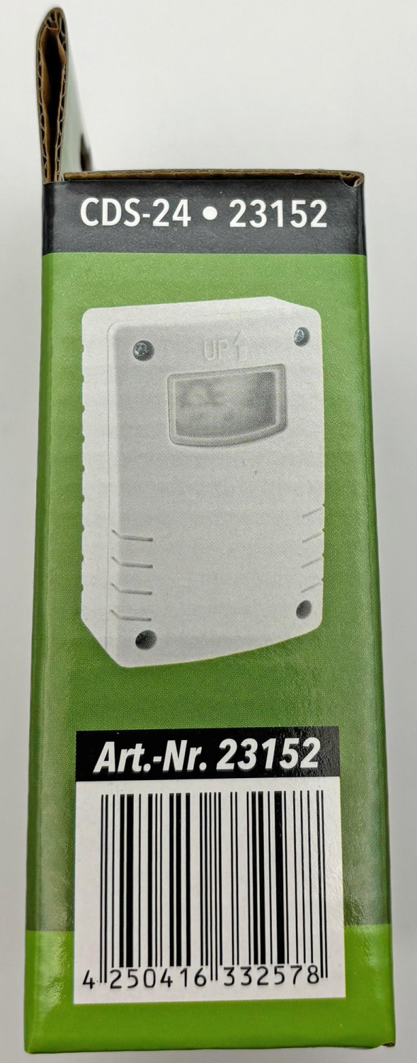 ChiliTec Outdoor Dämmerungsschalter "CDS-24" IP54 3-500Lux Wetterfest 23152
